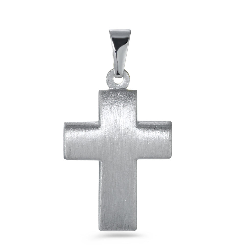 Pendant 18k White Gold Cross – Rhomberg Schmuck GmbH Pendant 18k White Gold Cross – Rhomberg Schmuck GmbH
