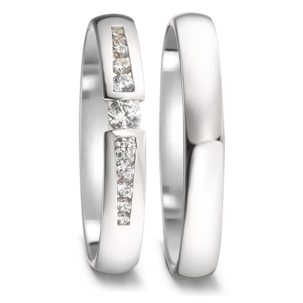 Wedding Ring 18k White Gold