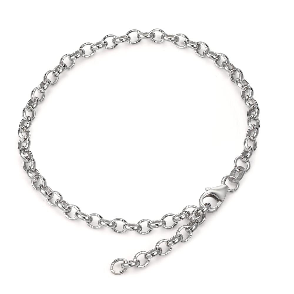 Bracciale Argento rodiato 19 cm