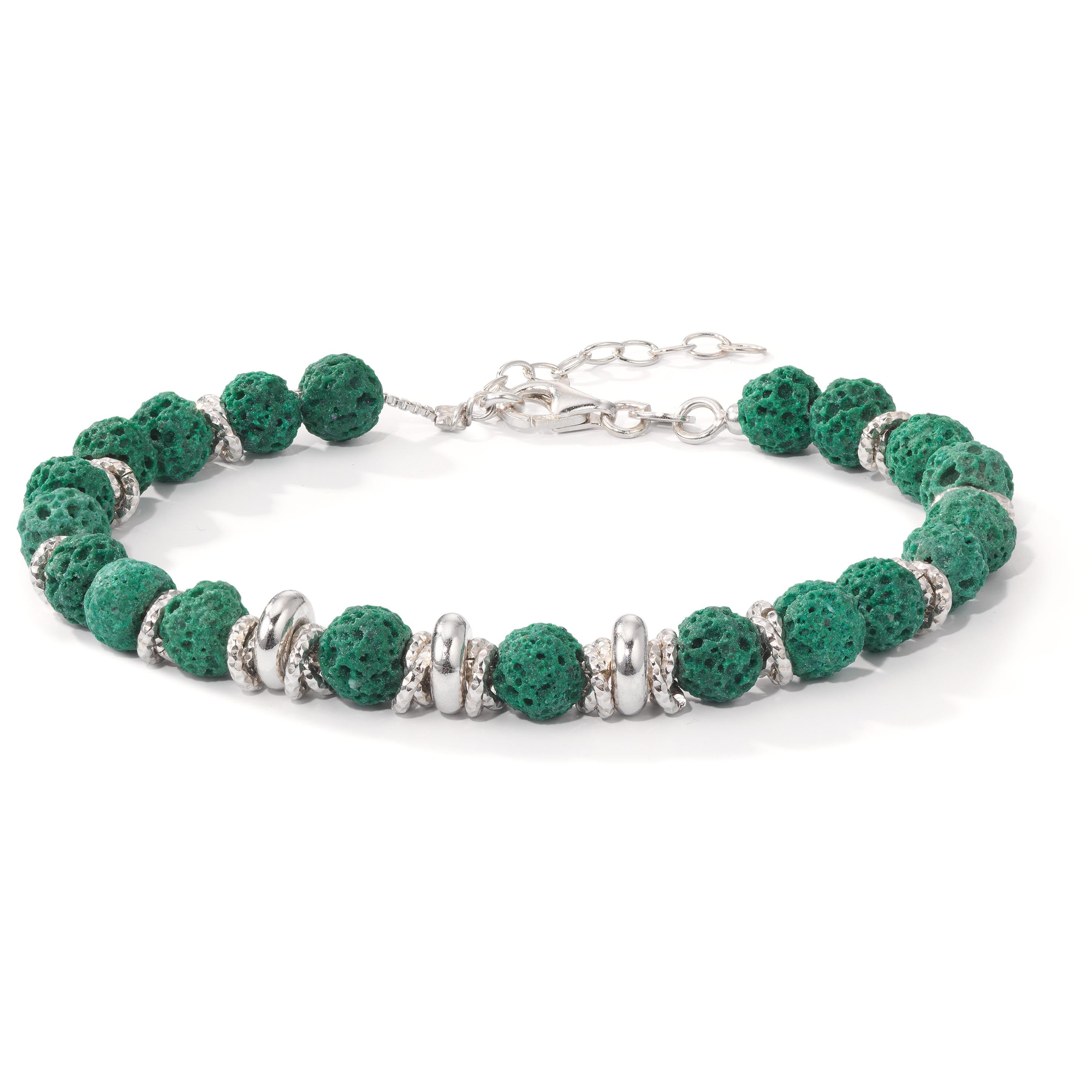 Bracelet Argent Sphères Rhodié Pour Femme - Longueur 17-20 Cm - Neuf Exploit