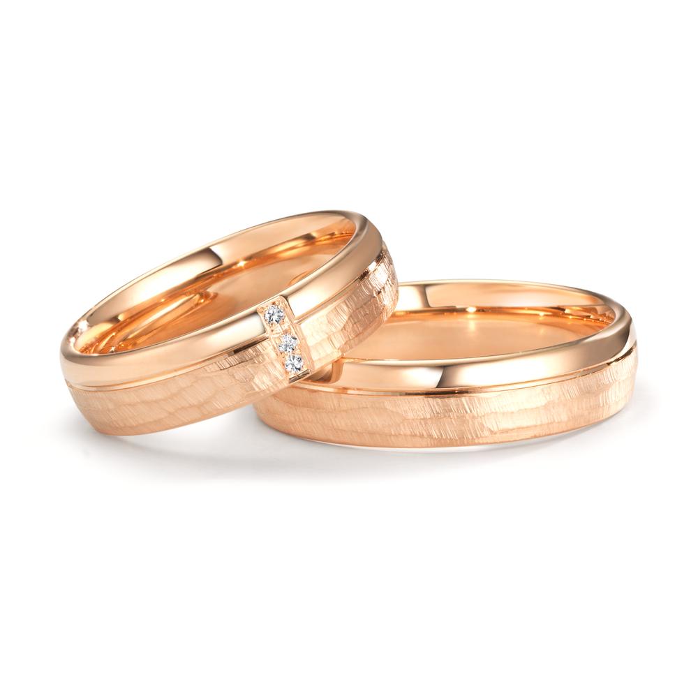 Partnerring 750/18 K roséguld