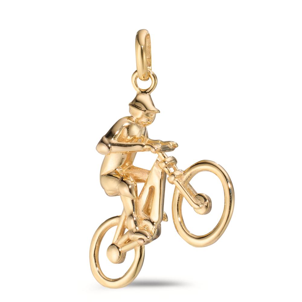 schmuck anhänger fahrrad Anhänger 375/9 K Gelbgold Fahrrad – Rhomberg Schmuck GmbH