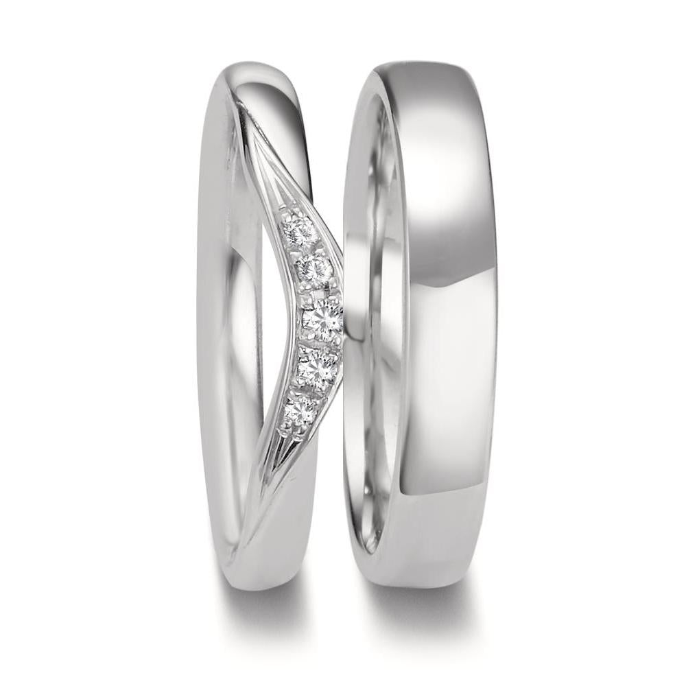 Wedding Ring 18k White Gold