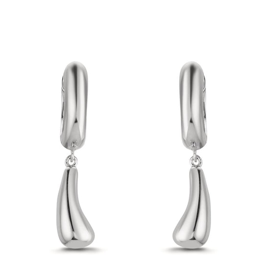 Aro con bisagra Plata Rodio plateado