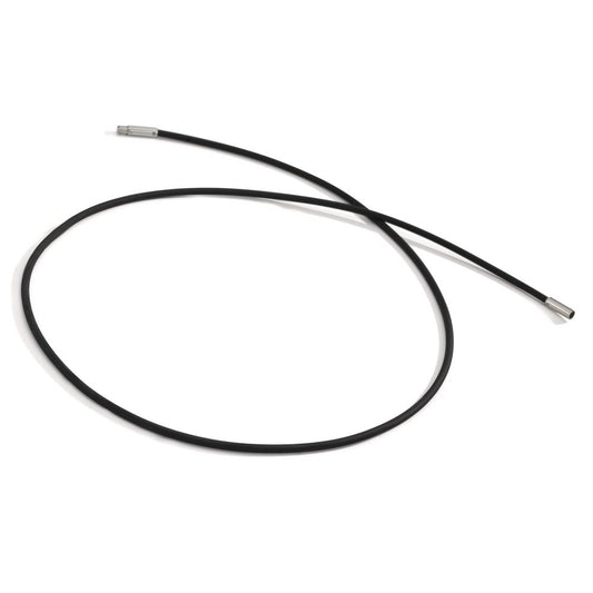 Gargantilla Silicona, Acero inoxidable 50 cm