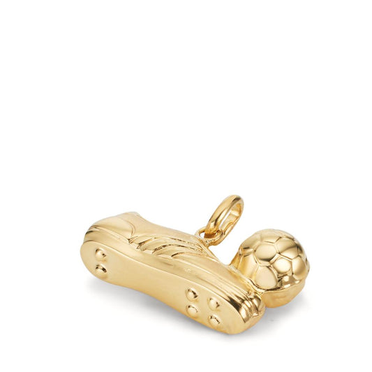 Hängsmycke Silver gul guldpläterad Fotboll