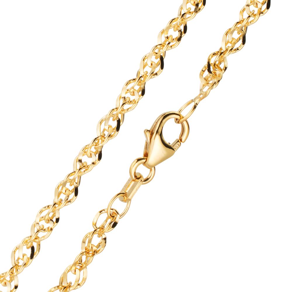 Collier 585/14 K gult guld 50 cm