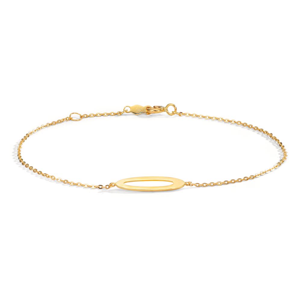 Bracelet 9k Yellow Gold 16-18 cm