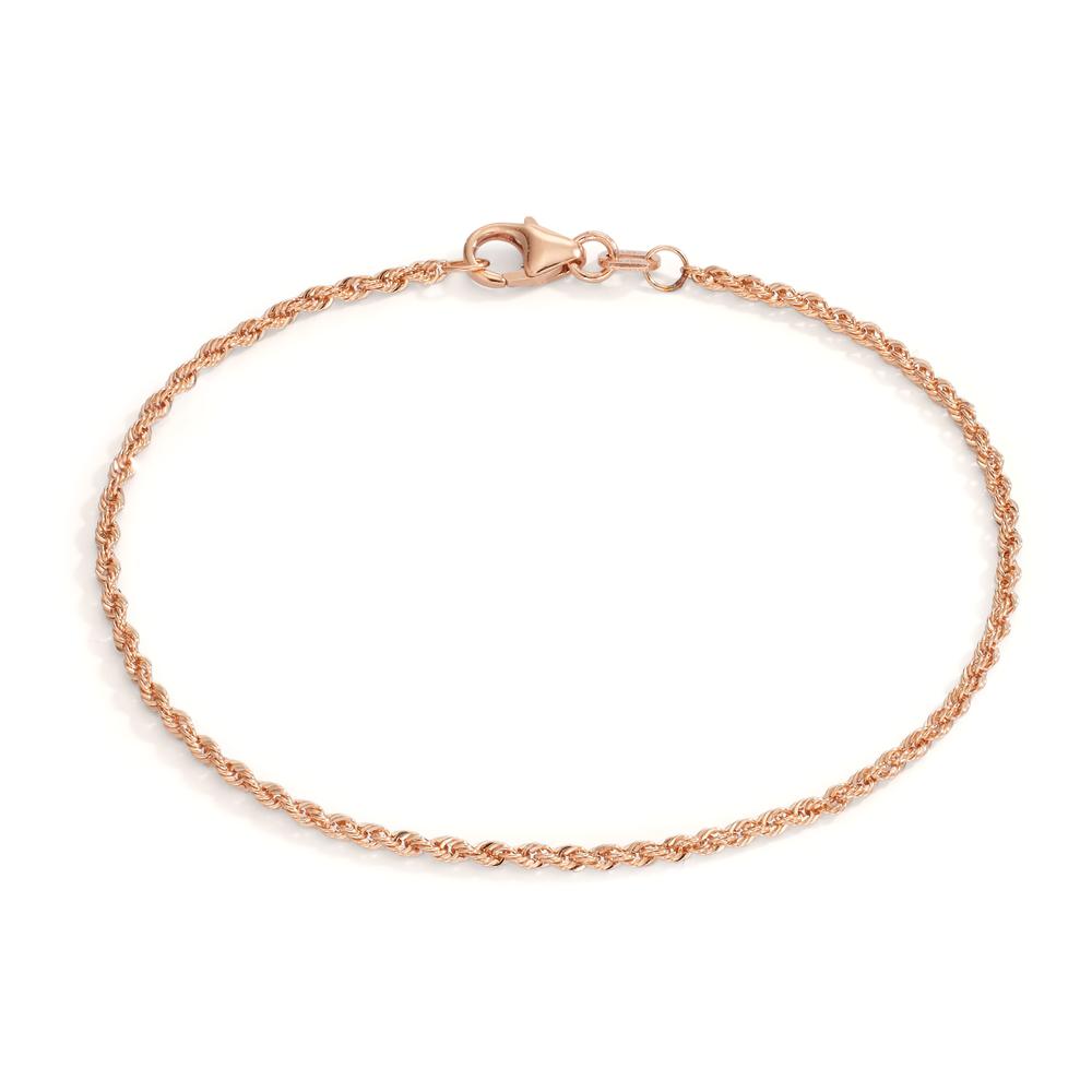 Armband 750/18 K rött guld 19 cm