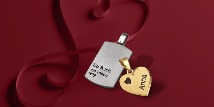 Geschenke - Gravur-Schmuck