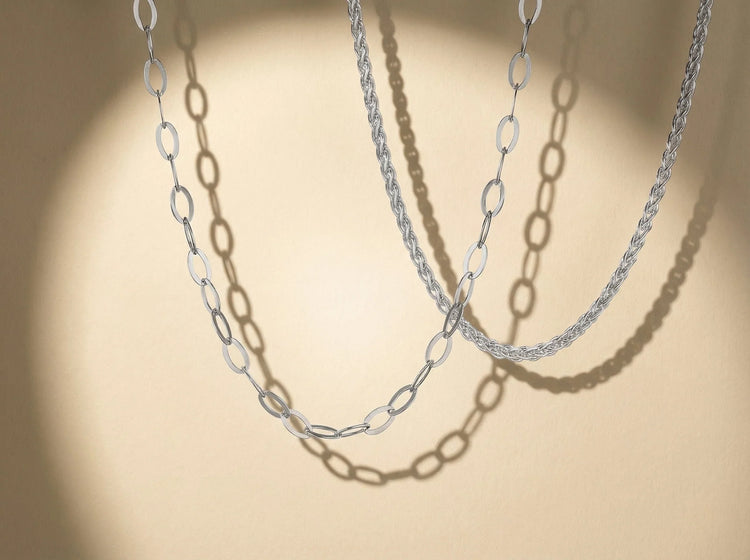 Damen - Colliers & Halsketten - Silber