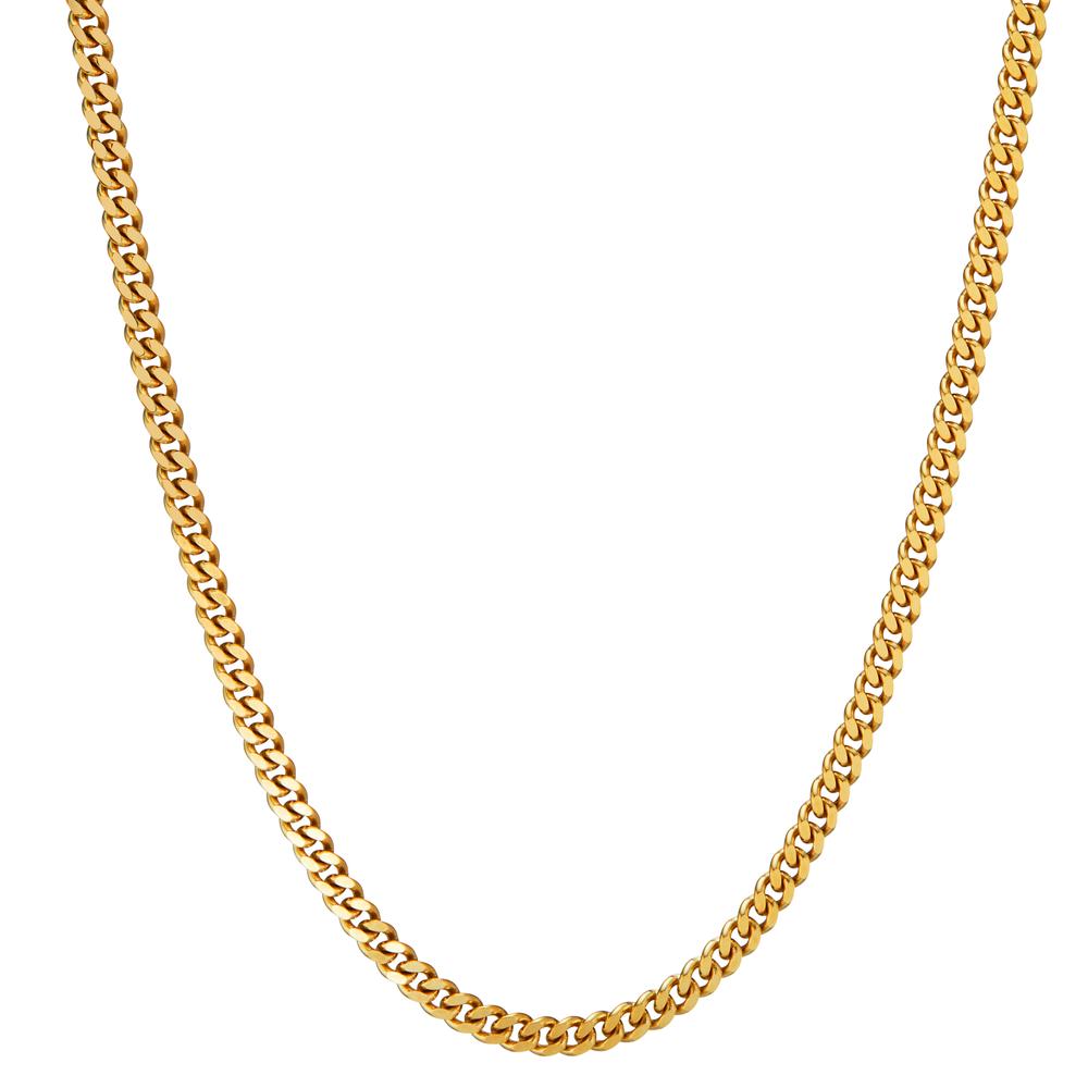 Curb-Necklace 18k Yellow Gold