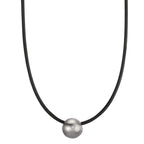 Anhänger GLOBE aus Edelstahl mit Brillant 0,02 Carat