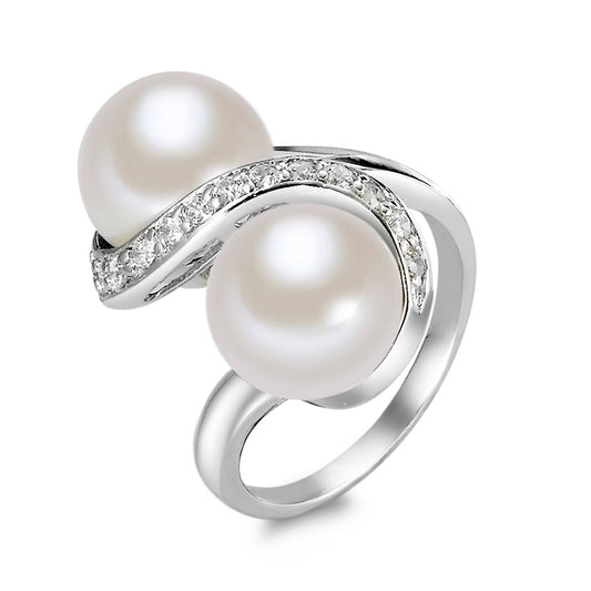 Fingerring  Ring Silber mit Perlen