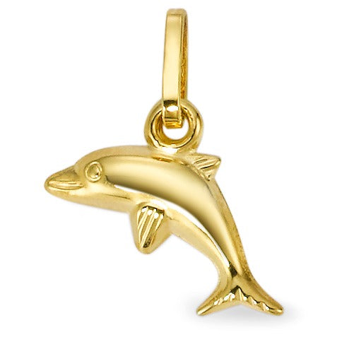 Anhänger 375/9 K Gelbgold Delfin