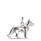 Anhänger Silber rhodiniert Hund