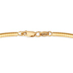 Collana Oro giallo 750/18 carati 42 cm