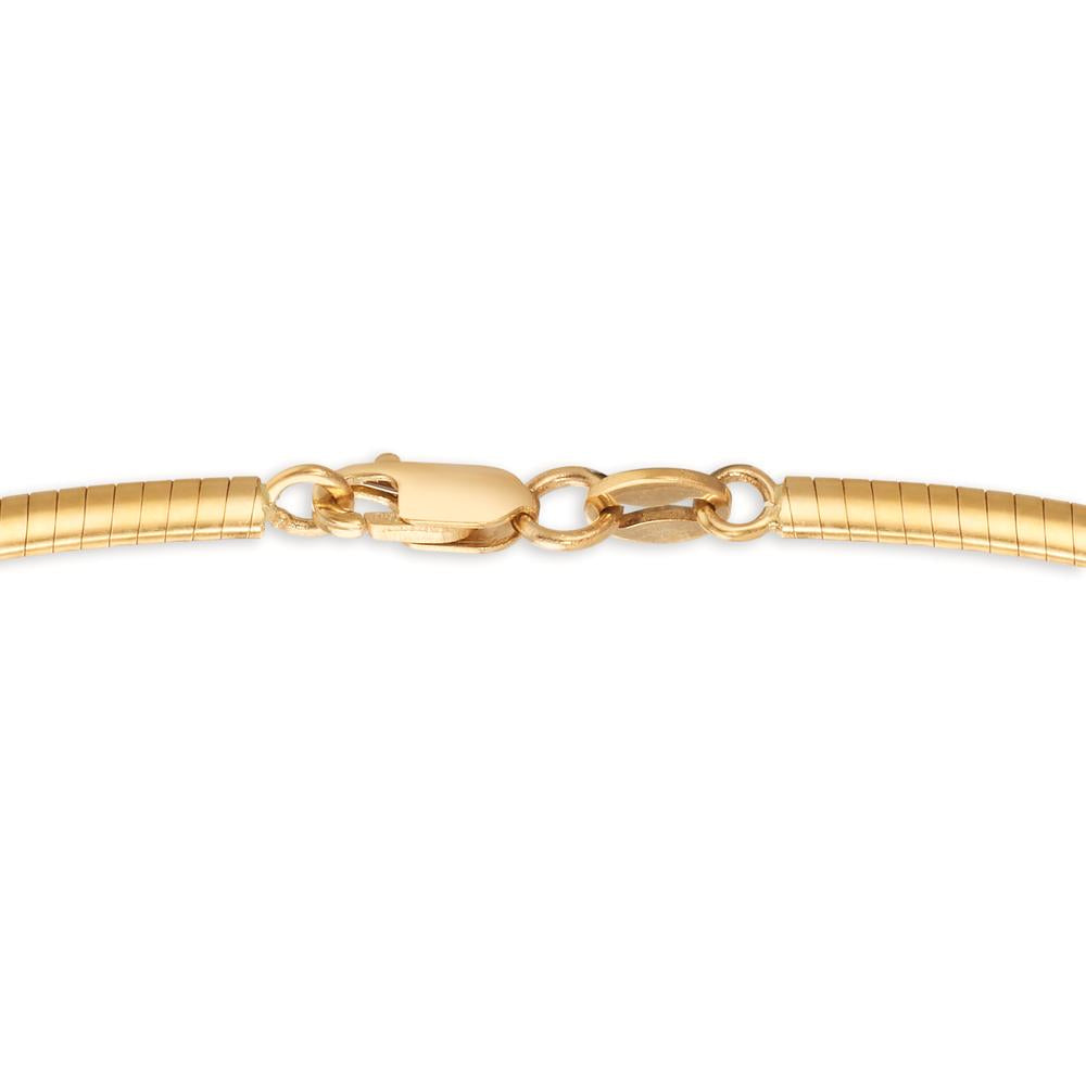 Collana Oro giallo 750/18 carati 42 cm