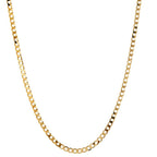 Panzer-Halskette 750/18 K Gelbgold