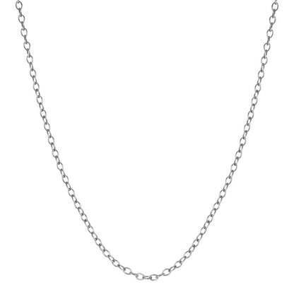 Halskette 750/18 K Weissgold
