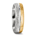 Partnerring 750/18 K Gelbgold, 750/18 K Weissgold