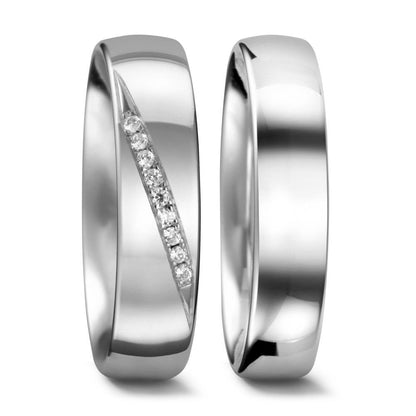 Wedding Ring 18k White Gold
