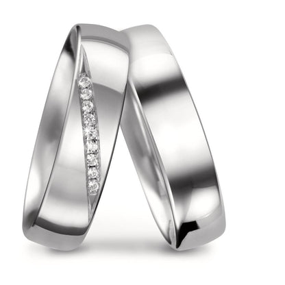 Wedding Ring 18k White Gold