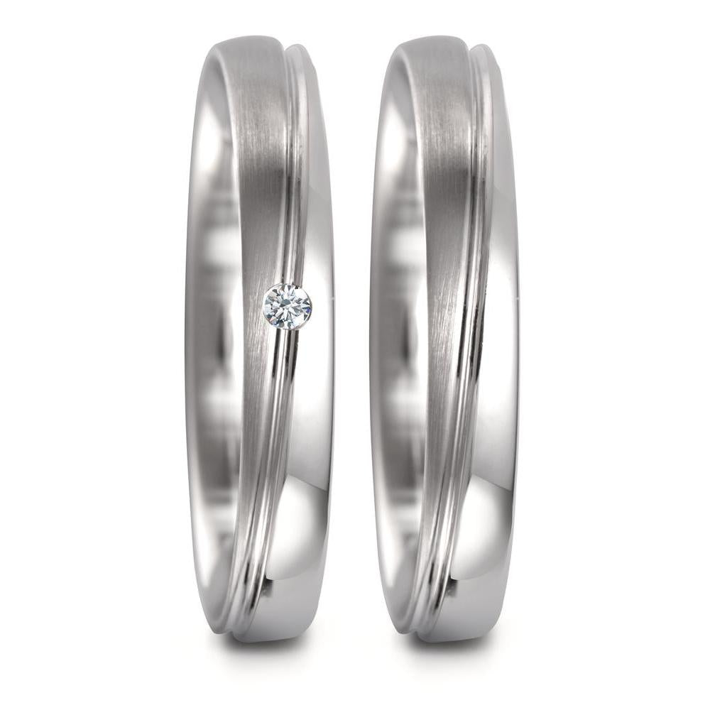 Partnerring 750/18 K vitguld