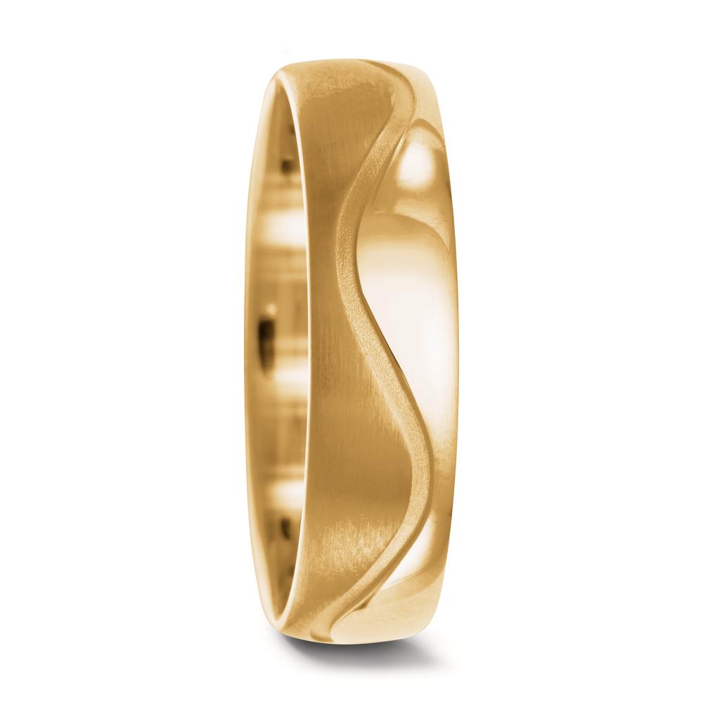 Partnerring 750/18 K gult guld