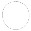 Collar Plata Rodio plateado 42 cm Ø1.5 mm
