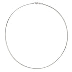 Collar Plata Rodio plateado 42 cm Ø1.5 mm