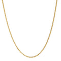 Halskette 750/18 K Gelbgold Ø1 mm