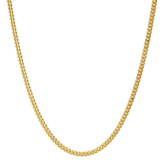Curb-Necklace 9k Yellow Gold
