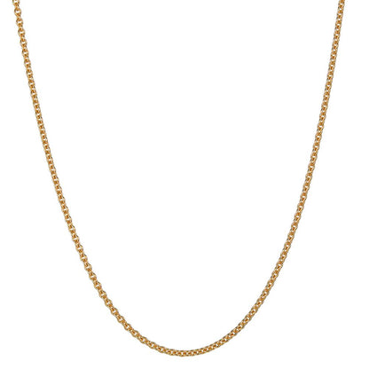 Halskette 375/9 K Gelbgold 42 cm Ø1.3 mm