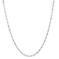 Halskette 750/18 K Weissgold