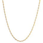Chaînette Or jaune 18K 45 cm Ø1.5 mm