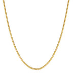 Collar forzada 750/oro amarillo de 18 quilates 36 cm