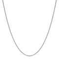Halskette 750/18 K Weissgold