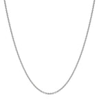 Halskette 750/18 K Weissgold
