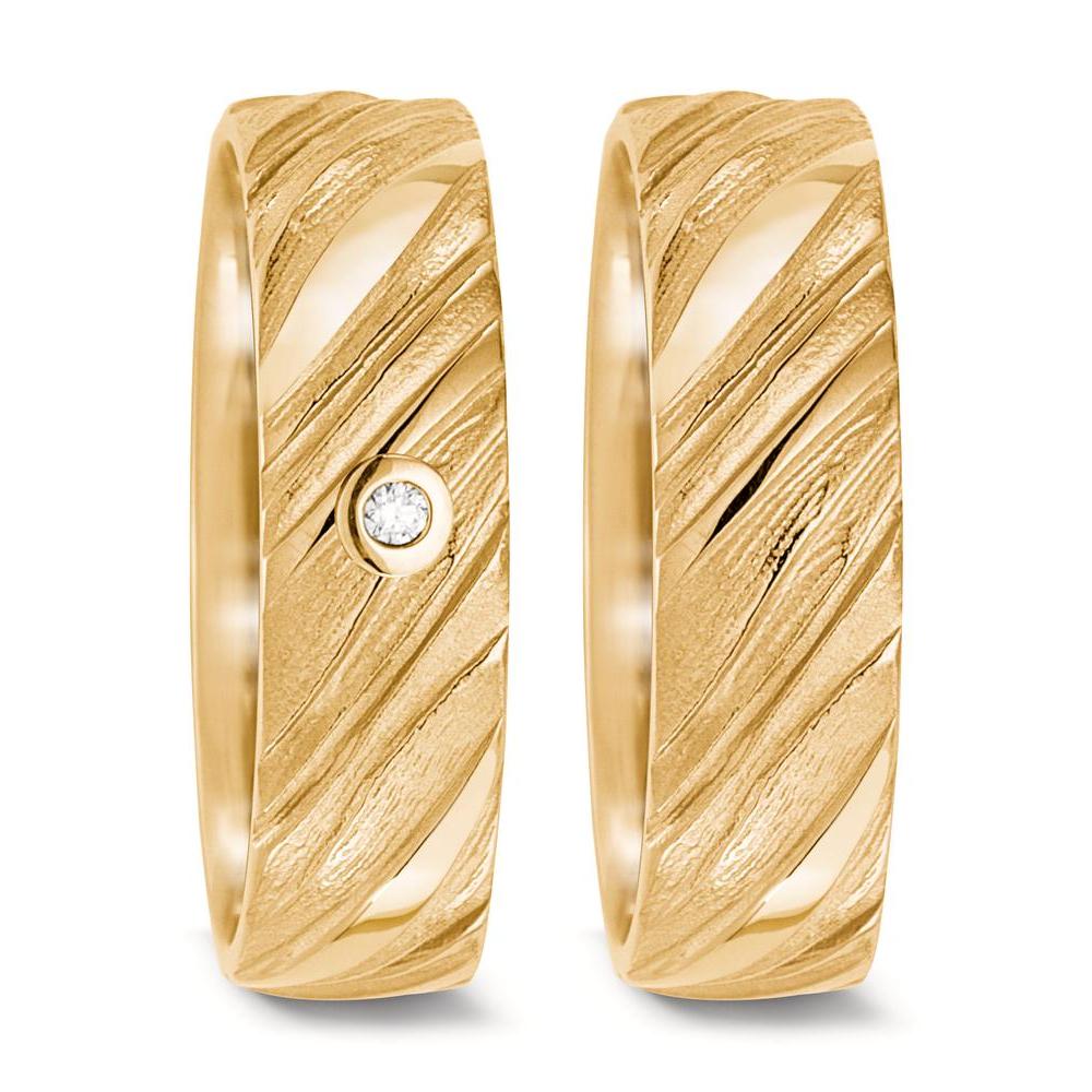 Alliance Or jaune 18K