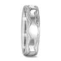 Alliance Or blanc 18K