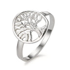 Finger ring Silver Livets träd Ø14 mm