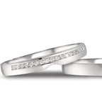 Partnerring 750/18 K vitguld