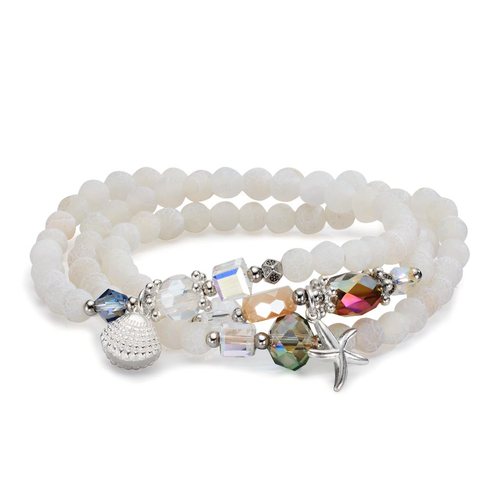 Bracciale Agata bianco