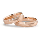 Partnerring 750/18 K roséguld