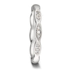 Partnerring 750/18 K vitguld diamant 0.06 ct, 9 stenar, tw-vsi