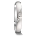 Partnerring 750/18 K vitguld diamant 0.036 ct, 5 stenar, tw-vsi