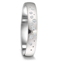 Partnerring 750/18 K vitguld diamant 0.087 ct, 9 stenar, tw-si