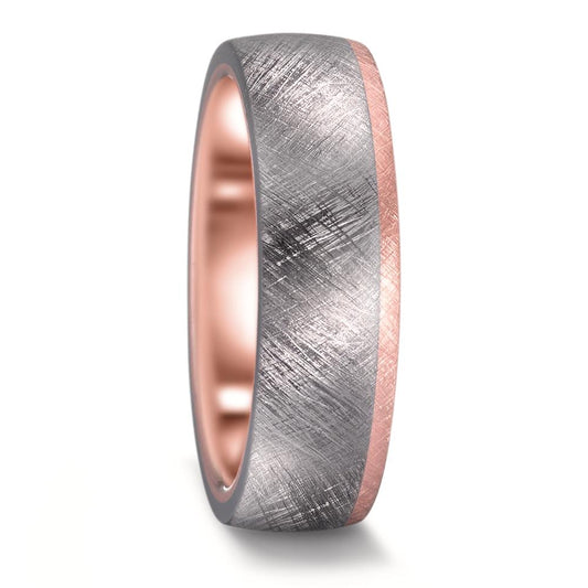 Partnerring 999 Tantal, 585/14 K roséguld