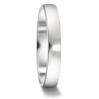 Anillo de pareja 750/oro blanco de 18 quilates